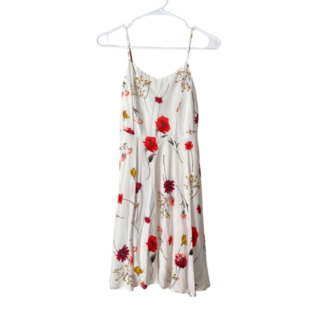 Old Navy white floral dress for spring, summer, weddings, winery, beach, travel